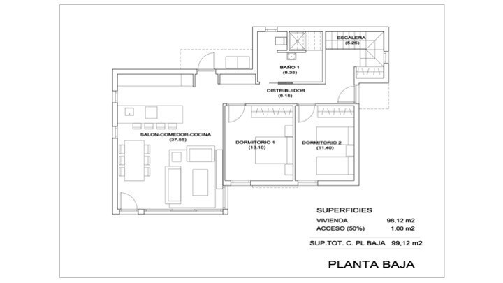 Moderni design-huvila, sijaitsee Aguas Nuevasissa, yhdellä Torreviejan täydellisimmistä alueista.