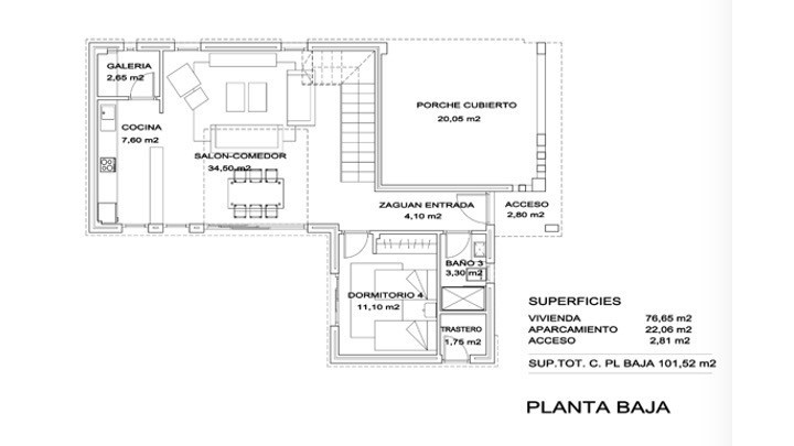 Moderni design-huvila, Aguas Nuevasin alueella Torreviejassa.